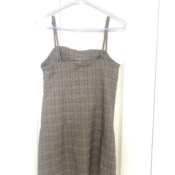 Garage Plaid Mini Dress Size L - Picture 5 of 6